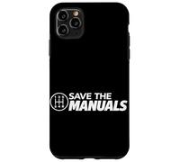 Custodia per iPhone 11 Pro Max Salvare i manuali Stick Shift Car Lover Driver manuale