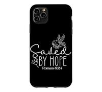 Custodia per iPhone 11 Pro Max Salvato Dalla SPERANZA Romani 8:24 Citazione Spirituale