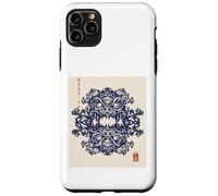 Custodia per iPhone 11 Pro Max Samurai Guerriero Feudale Giappone Zen Art Bushido Heian Donne Uomini