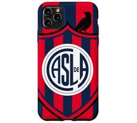 Custodia per iPhone 11 Pro Max San Lorenzo de Almagro - Scudo a strisce CASLA
