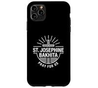 Custodia per iPhone 11 Pro Max Santa Giuseppina Bakhita prega per noi patrono cattolico