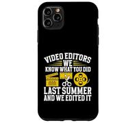 Custodia per iPhone 11 Pro Max Sappiamo cosa hai fatto la scorsa estate e l'abbiamo modificato Video Editor