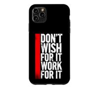 Custodia per iPhone 11 Pro Max Sarcastico, divertente, detto, dono, desiderio, per, lavoro