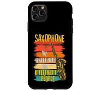Custodia per iPhone 11 Pro Max Sassofono Lo Strumento Per Intelligente Persone Musicista
