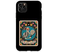 Custodia per iPhone 11 Pro Max Scheletro Padel Player Tarocchi Carta Divertente Padel Sport