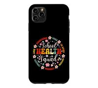 Custodia per iPhone 11 Pro Max School Health Squad Funny Back to School Nurse Team