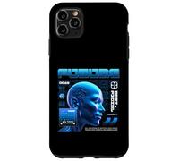 Custodia per iPhone 11 Pro Max Sci Fi Future EVA 02 Intelligenza Artificiale Specchio Umanità