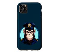Custodia per iPhone 11 Pro Max Scimmie della polizia