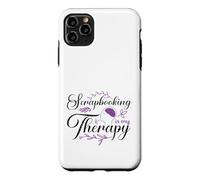 Custodia per iPhone 11 Pro Max Scrapbooking is My Therapy Paper Crafting Scrapbooking