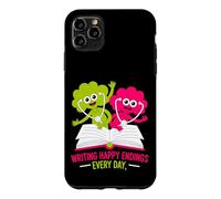 Custodia per iPhone 11 Pro Max Scrivere Happy Endings Every Day Design