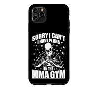 Custodia per iPhone 11 Pro Max Scusa, non posso avere piani nella palestra MMA