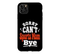 Custodia per iPhone 11 Pro Max Scusa, non posso fare sport, mamma ciao - Baseball