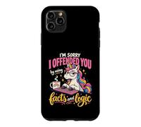 Custodia per iPhone 11 Pro Max Scusa se ti ho offeso usando fatti e logica scherzo sarcastico
