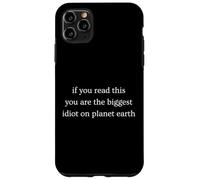 Custodia per iPhone 11 Pro Max Se leggi questo divertente umorismo secco offensivo