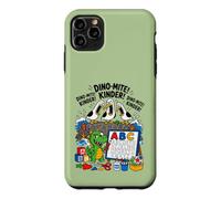Custodia per iPhone 11 Pro Max Seagull Dino Mite Kinder Dinosaur Back to School Student Kid