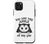 Custodia per iPhone 11 Pro Max Sei la mela della mia torta Funny Possum Humor