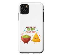 Custodia per iPhone 11 Pro Max Sei The Dip To My Chip Guacamole Nacho Love