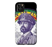Custodia per iPhone 11 Pro Max Selassie Emperor Portrait Classic Postage Stamp Ethiopian