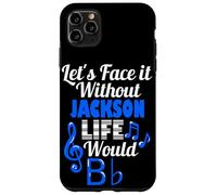 Custodia per iPhone 11 Pro Max Senza Jackson Life Would B Flat Music Lover Nome