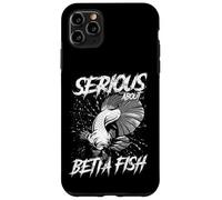 Custodia per iPhone 11 Pro Max Serio riguardo al custode di pesci d'acquario Betta Fish