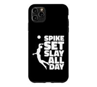Custodia per iPhone 11 Pro Max Servire, Spike, Slay: Scatena il tuo maestro di pallavolo interiore