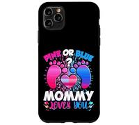 Custodia per iPhone 11 Pro Max Sesso Rivela Mamma Team Rosa O Blu Cosa ne Pensi