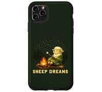 Custodia per iPhone 11 Pro Max Sheep Dreams - Campfire Marshmallow Camping
