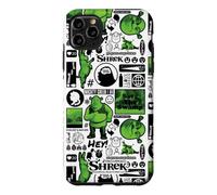 Custodia per iPhone 11 Pro Max Shrek Mighty Green Eco All Over Print