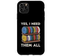 Custodia per iPhone 11 Pro Max Sì, ne ho bisogno tutti, mensola da golf a dischi, Joke, Disc Golf
