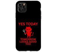 Custodia per iPhone 11 Pro Max Sì Oggi. Satana.