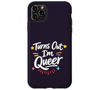 Custodia per iPhone 11 Pro Max Si scopre che sono queer - Divertente orgoglio LGBTQ+ in