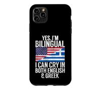 Custodia per iPhone 11 Pro Max Sì, sono bilingue, posso piangere sia in inglese che in greco