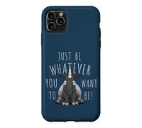 Custodia per iPhone 11 Pro Max Sii semplicemente quello che vuoi, paffuto tapiro Unicorno