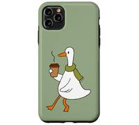 Custodia per iPhone 11 Pro Max Silly Goose Coffee