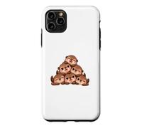 Custodia per iPhone 11 Pro Max Simpatico design a fumetti con lontra amici