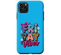Custodia per iPhone 11 Pro Max Simpatico design colorato Friyay Vibes per le celebrazioni del venerdì del fine settimana
