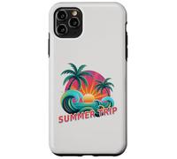Custodia per iPhone 11 Pro Max Simpatico VIAGGIO ESTIVO Tutte le ragazze Vacanze Che succede Spiagge Famiglia