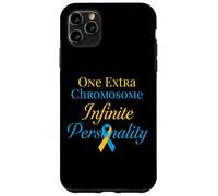 Custodia per iPhone 11 Pro Max Sindrome di Down con personalità infinita di un cromosoma extra
