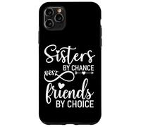Custodia per iPhone 11 Pro Max Sisters By Chance By Friends Choice Soul Sisters Big Sister