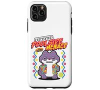 Custodia per iPhone 11 Pro Max Sketchy Squirrel Vacay Vibes Poolside Menace Retro anni '90