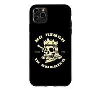 Custodia per iPhone 11 Pro Max Skull No Kings In America Since 1776 - Protesta