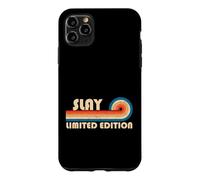 Custodia per iPhone 11 Pro Max SLAY Retro 70s 80s Sunset Stripe
