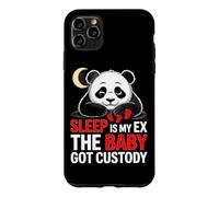 Custodia per iPhone 11 Pro Max SLEEP IS MY EX THE BABY GOT CUSTODY