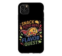 Custodia per iPhone 11 Pro Max Snack-sized hero on a flavor quest Cute Taco