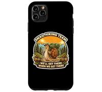 Custodia per iPhone 11 Pro Max Snail Hiking Team Ci arriveremo quando ci arriveremo lento divertimento