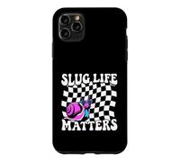 Custodia per iPhone 11 Pro Max Snail Slug Retro Humorous Graphic Slug Life Matters