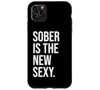 Custodia per iPhone 11 Pro Max Sobriety Anniversary Sober is the New Sexy & Sober Recovery