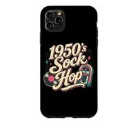 Custodia per iPhone 11 Pro Max Sock Hop Jukebox Dance anni '50