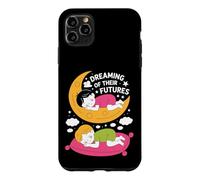 Custodia per iPhone 11 Pro Max Sognando il loro futuro Design per bambini che dormono