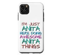 Custodia per iPhone 11 Pro Max Solo Anita Fare Impressionante Anita Cose Divertente